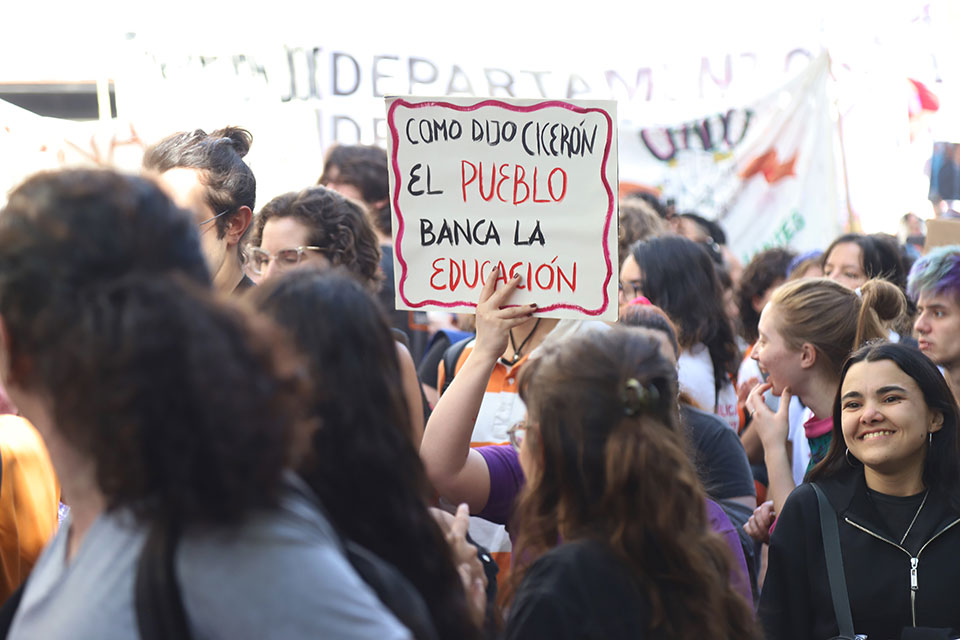 MARCHA UNIVERSITARIA OCTUBRE