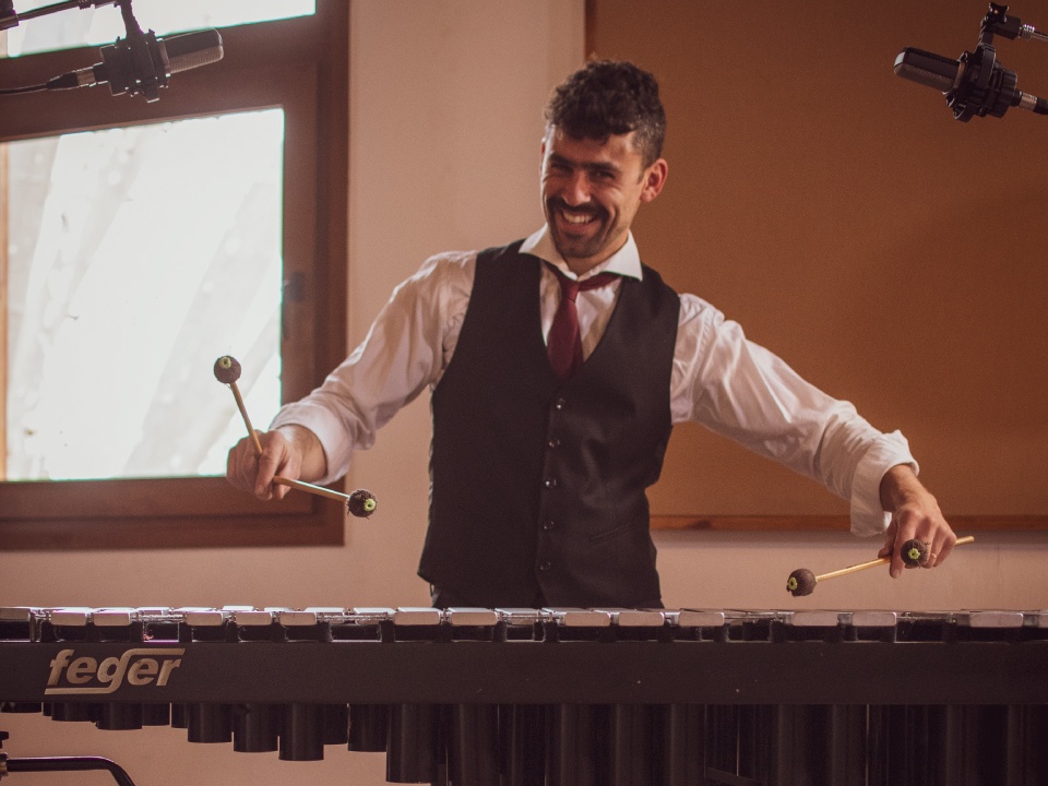 Clase magistral de Percusión, a cargo de Julián Rulo